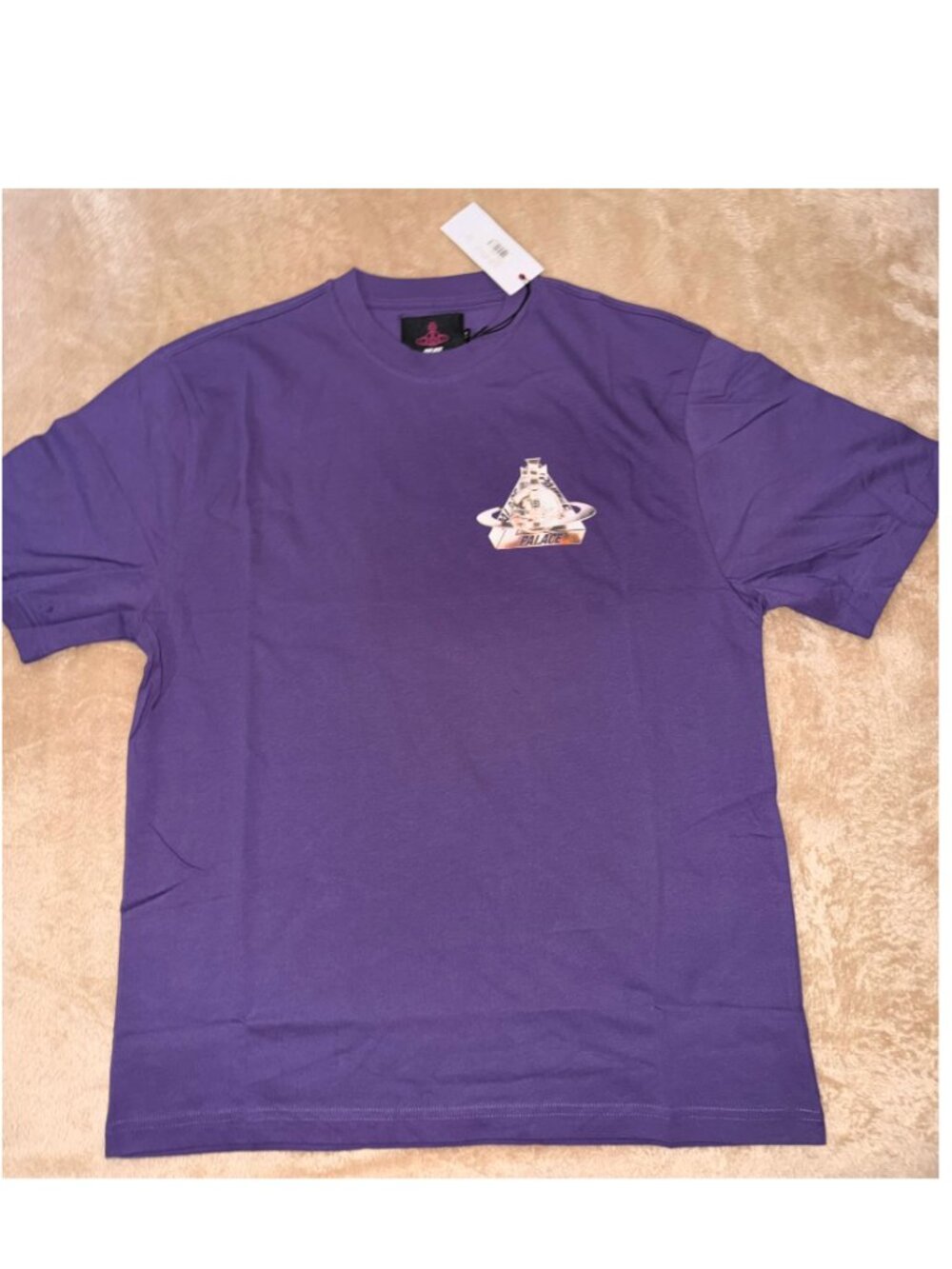 Palace x Vivienne Westwood T-Shirt Purple, Size M